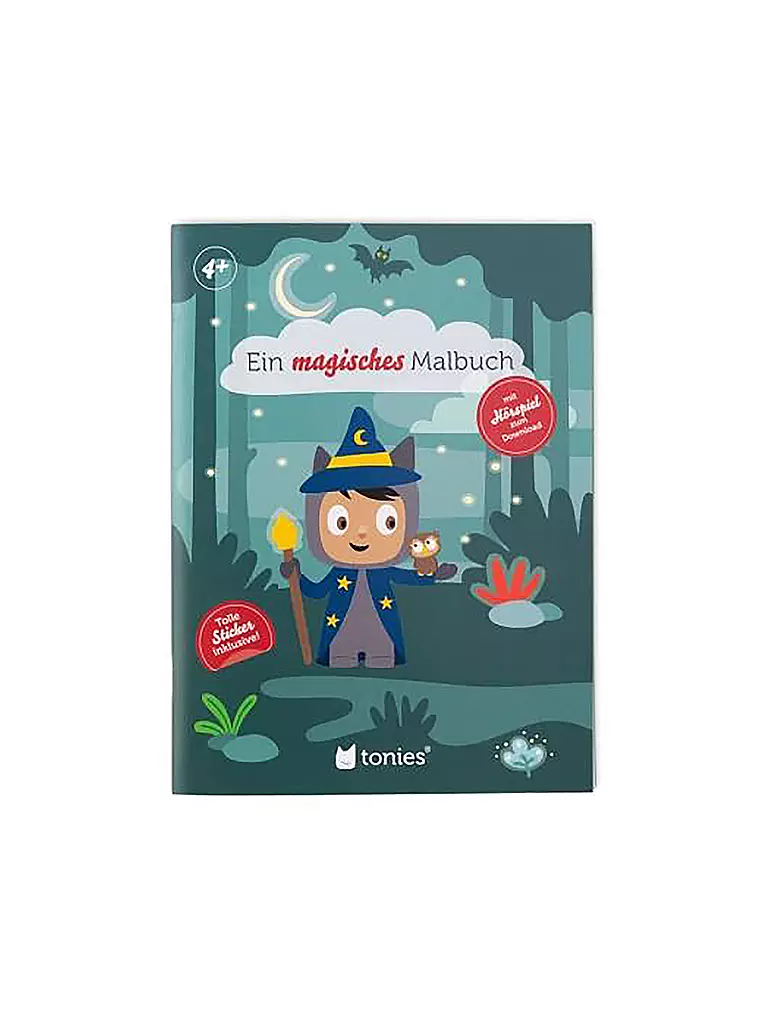 TONIES | Un libro da colorare magico - Il giorno dell'amicizia nella foresta incantata | Senza colore