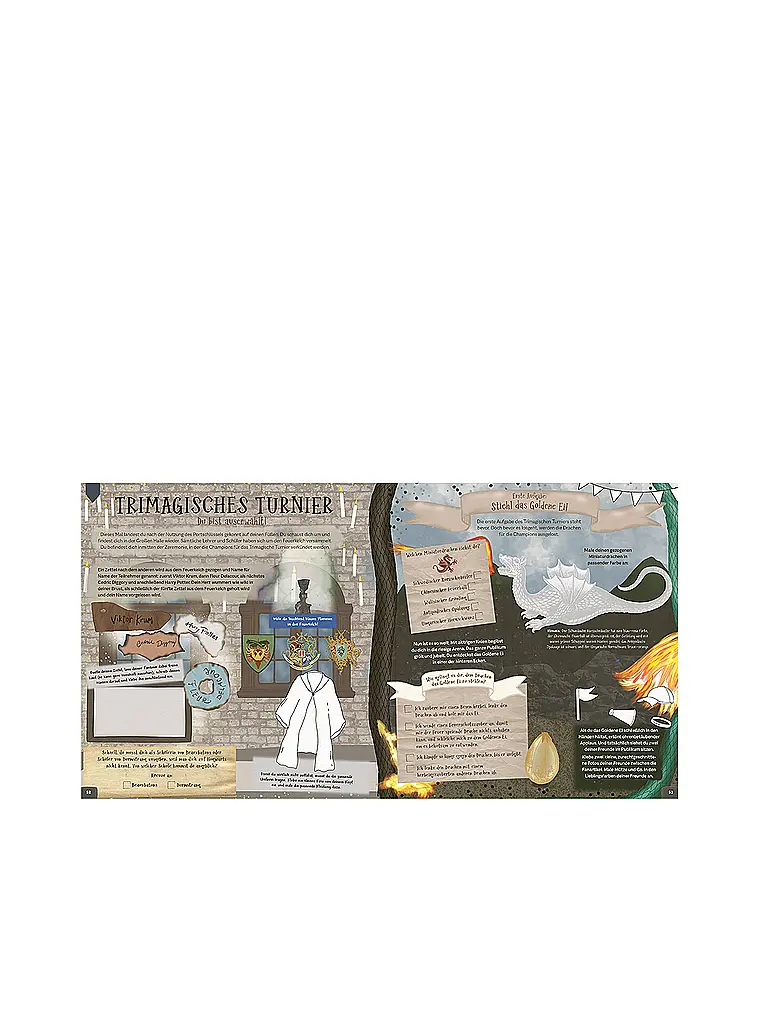 TOPP / FRECH VERLAG | Buch - Il libro interattivo non ufficiale di Harry Potter - Le mie magiche avventure Hart, Marisa | Multicolore