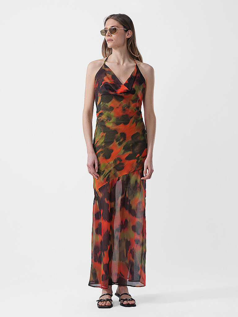 Maxi abito TSASTRID verde 36