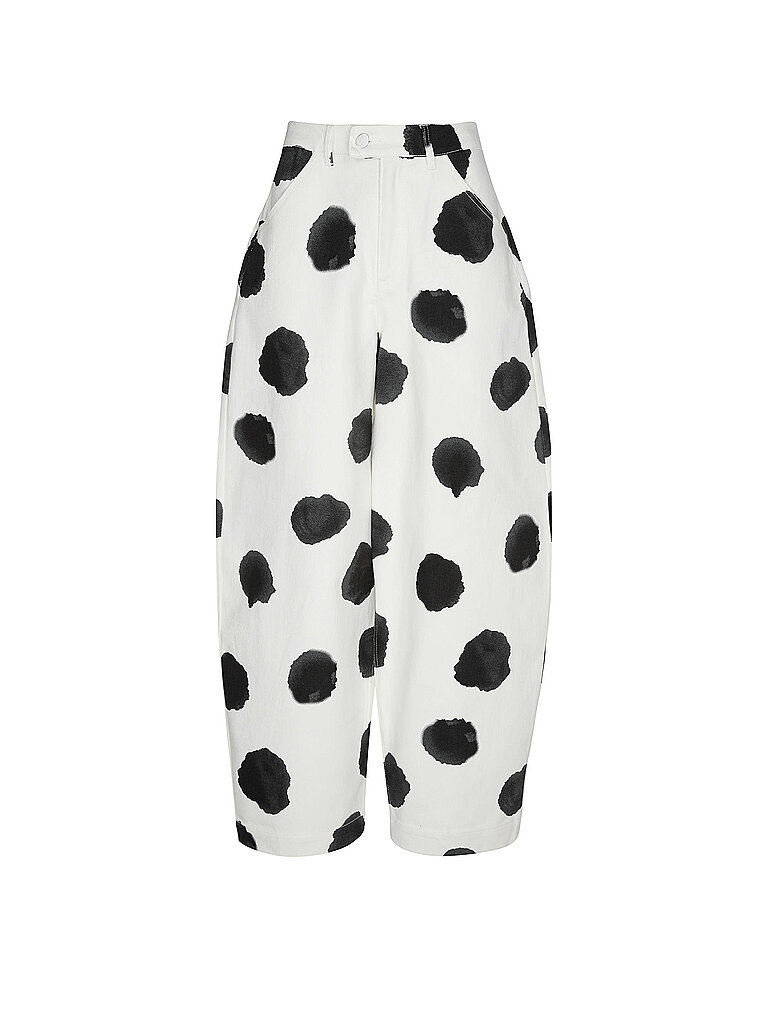 Pantaloni Barrel Leg TSYARA crema 36