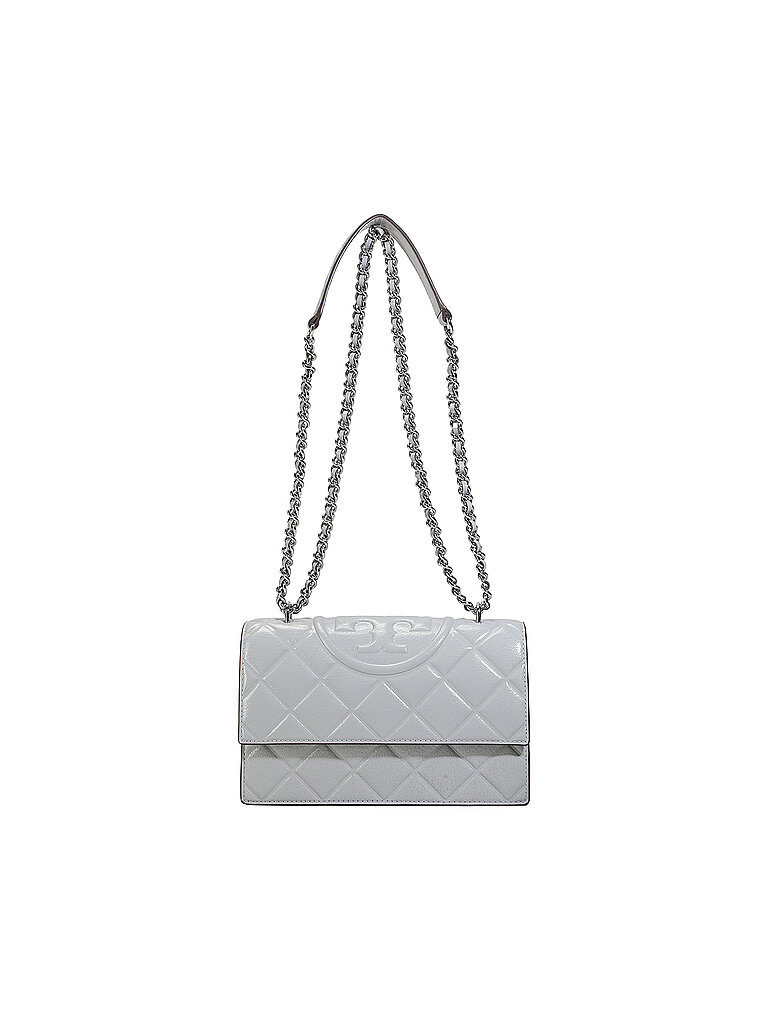 Borsa in pelle - Borsa a tracolla FLEMING SMALL grigio