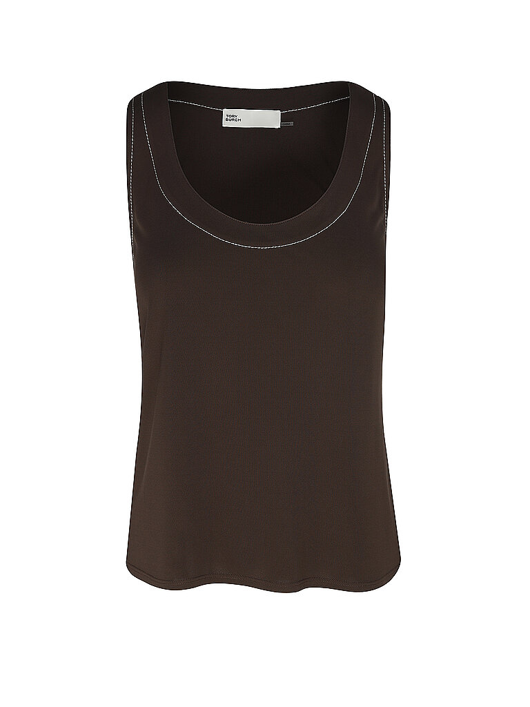 Tory Burch Top marrone XL