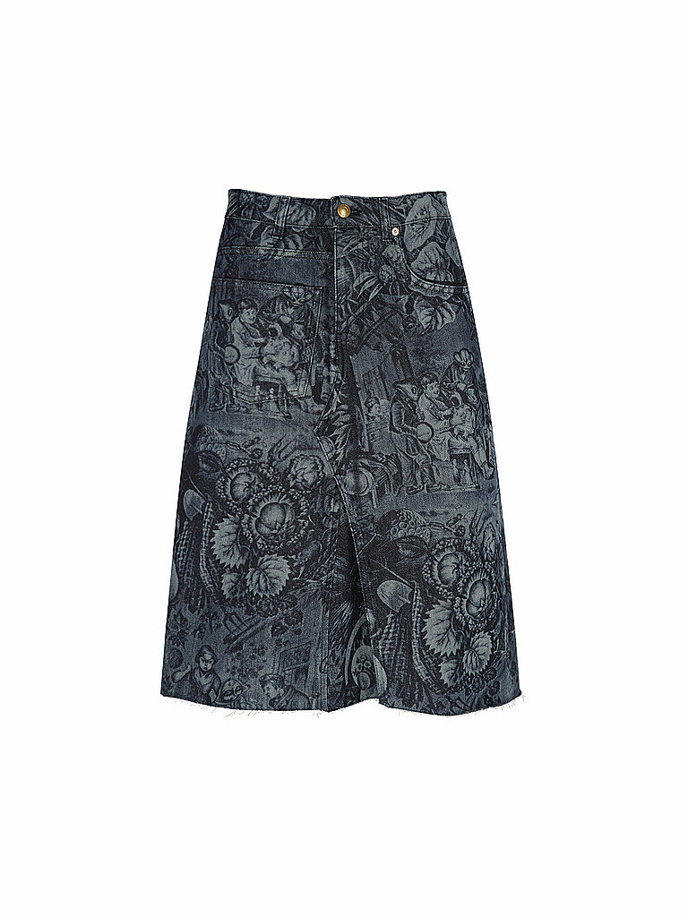 Tory Burch Gonna di jeans blu 38