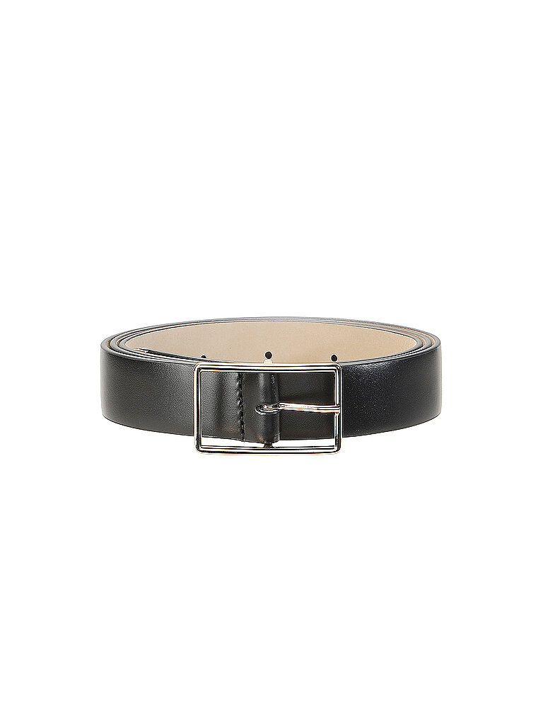 Cintura in pelle nero XL