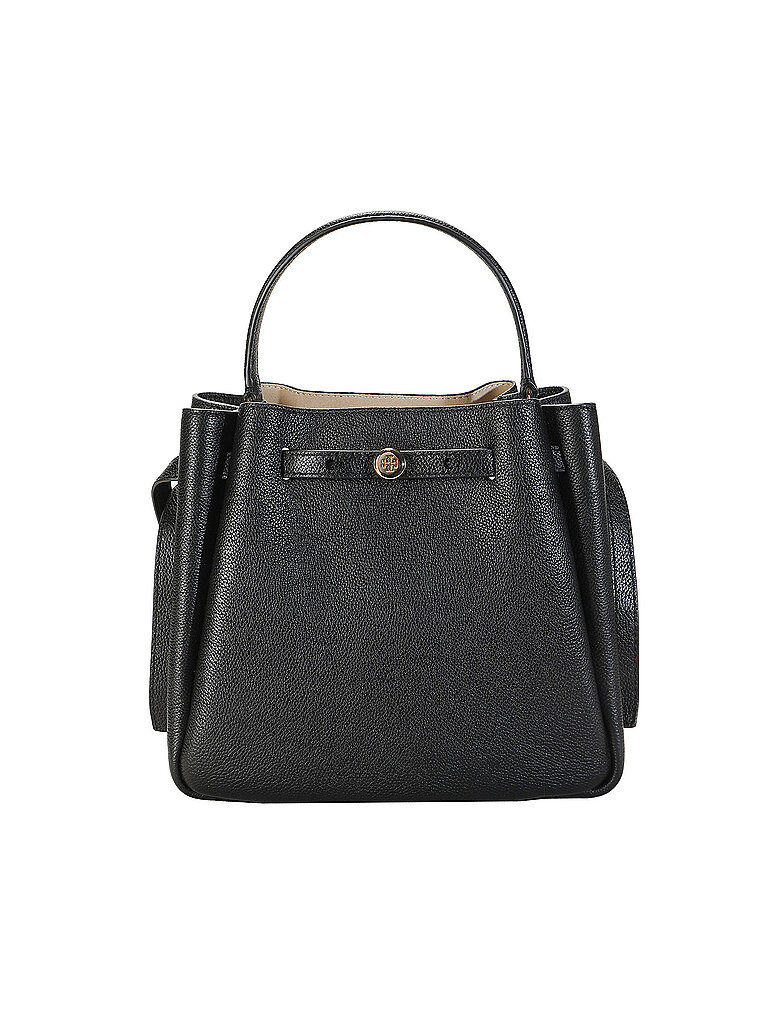 Borsa in pelle - Bucket Bag ROMY nero