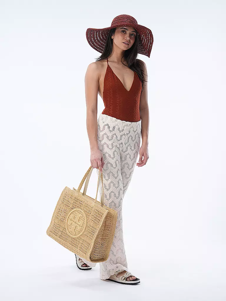 TORY BURCH | Borsa - Shopper ELLA Large | Crema