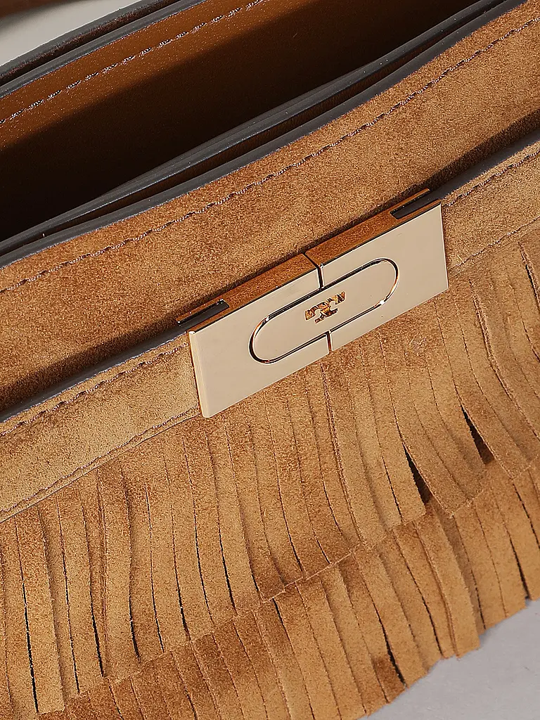 TORY BURCH | Borsa in pelle - Borsa a mano LEE RADZIWILL | Cammello