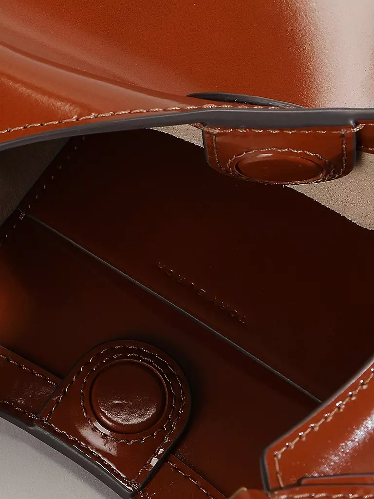 TORY BURCH | Borsa in pelle - Borsa a mano ROBINSON SPAZZOLATO | Marrone