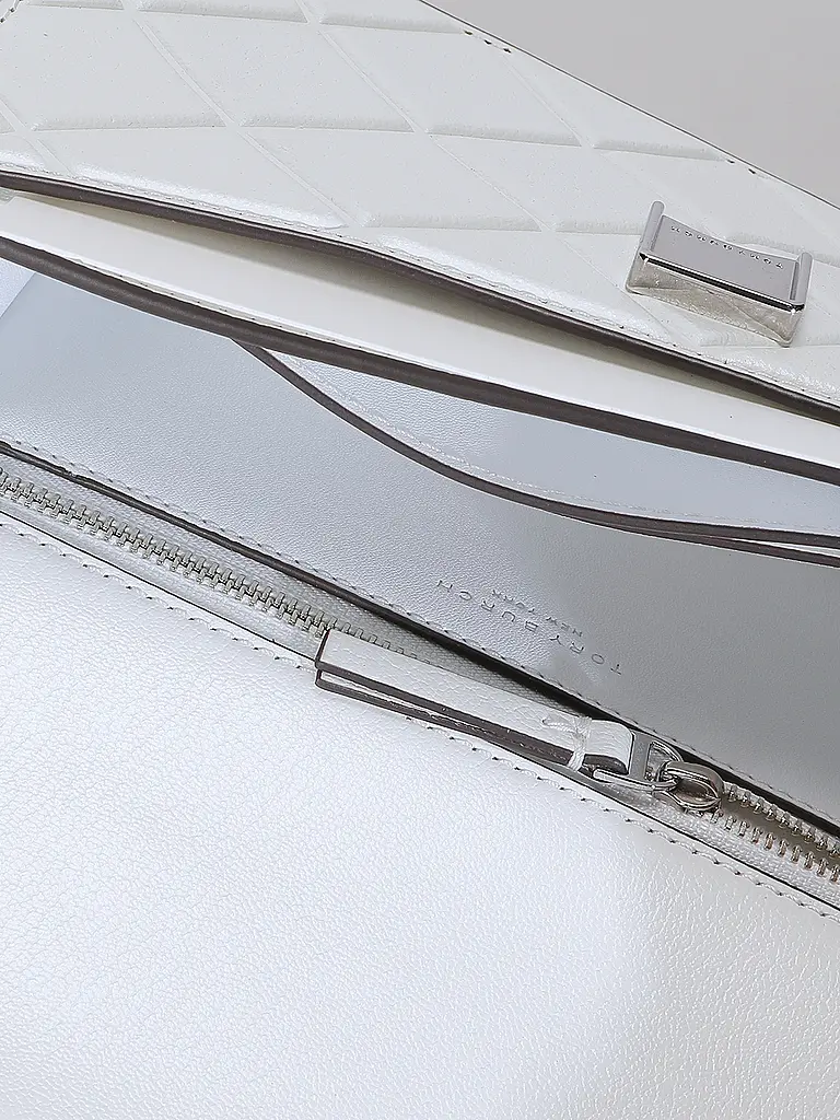 TORY BURCH | Borsa in pelle - Borsa a spalla FLEMING Small | Bianco