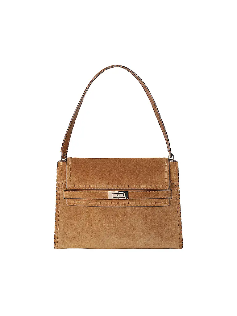 TORY BURCH | Borsa in pelle - Borsa a spalla LEE RADZIWILL Large | Cammello