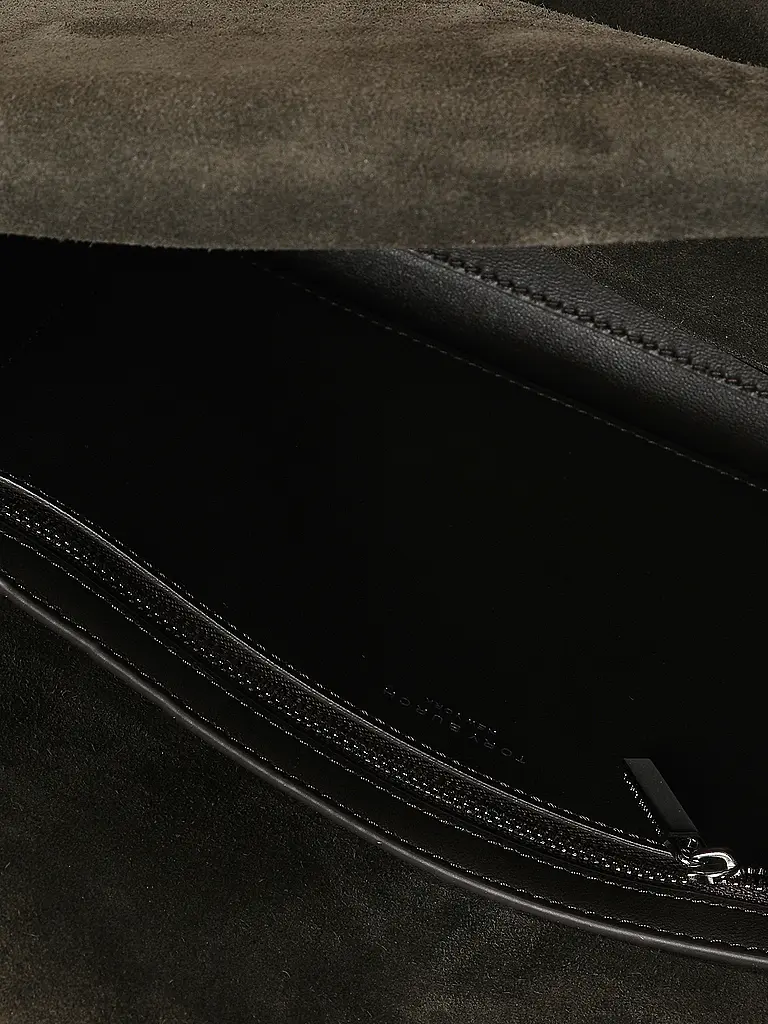 TORY BURCH | Borsa in pelle - Borsa a spalla LEE RADZIWILL Large | Verde scuro