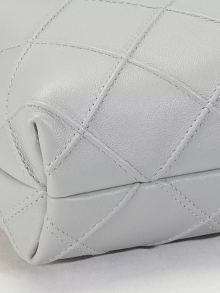 TORY BURCH | Borsa in pelle - Borsa a tracolla FLEMING Small | Grigio