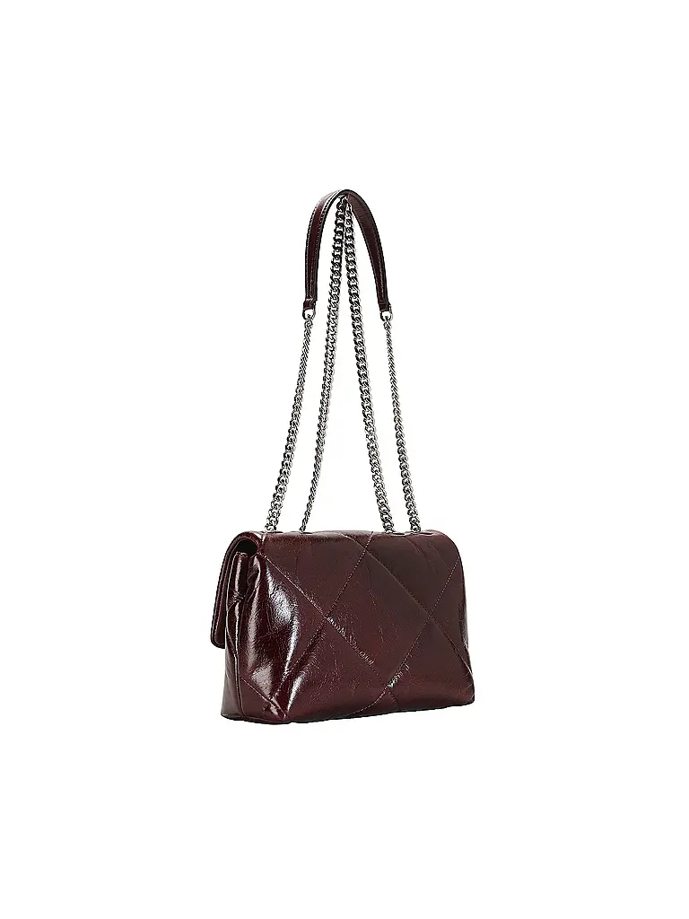 TORY BURCH | Borsa in pelle - Borsa a tracolla KIRA | Rosso scuro