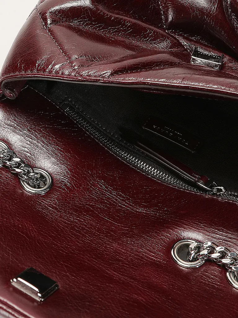 TORY BURCH | Borsa in pelle - Borsa a tracolla KIRA | Rosso scuro