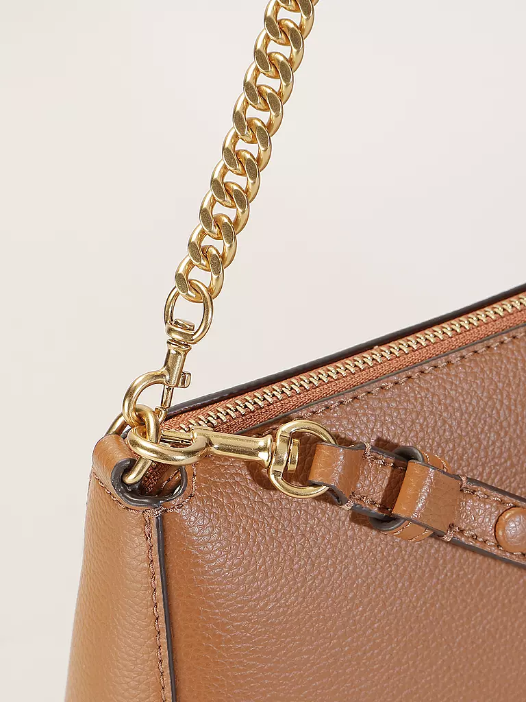 TORY BURCH | Borsa in pelle - Borsa a tracolla PERRY | Marrone chiaro
