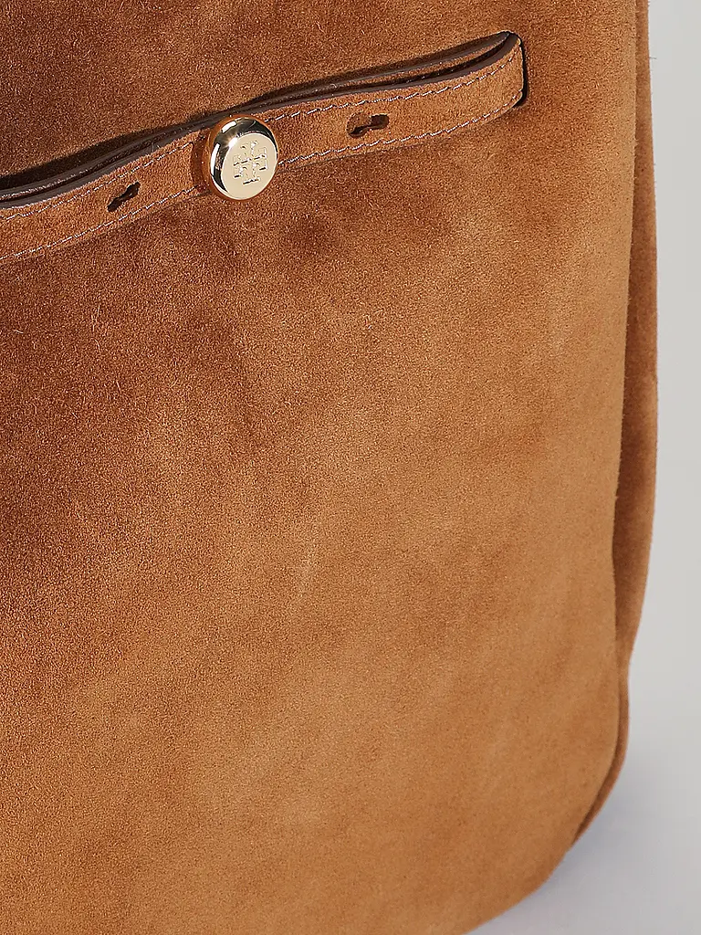 TORY BURCH | Borsa in pelle - Bucket Bag ROMY Large | Marrone