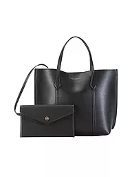 TORY BURCH | Borsa in pelle - Shopper PERRY SMALL TOTE | Nero