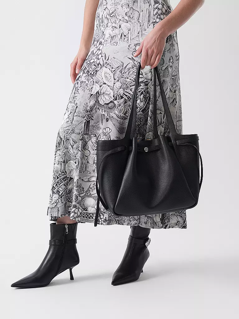 TORY BURCH | Borsa in pelle - Shopper ROMY | Nero