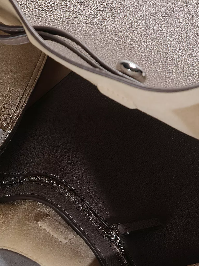 TORY BURCH | Borsa in pelle - Shopper ROMY | Grigio