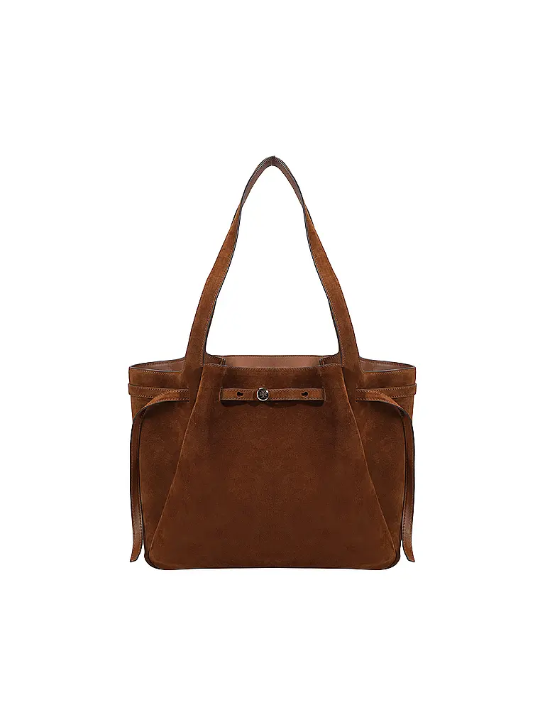 TORY BURCH | Borsa in pelle - Shopper | Marrone chiaro