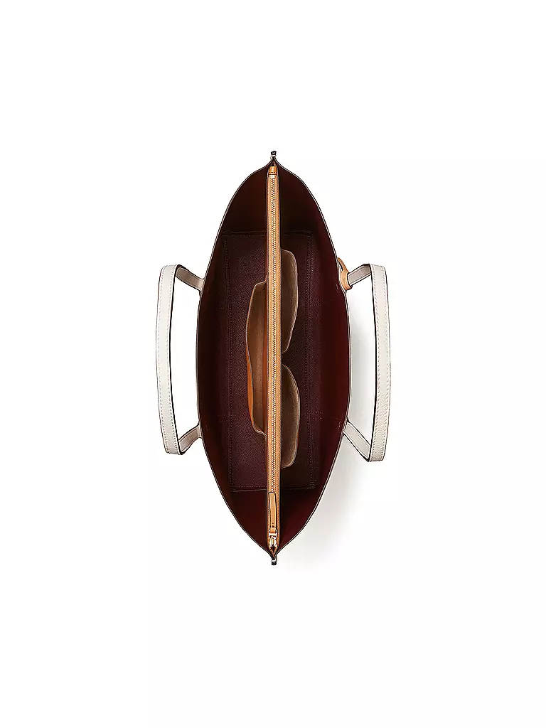 TORY BURCH | Borsa in pelle - Tote Bag PERRY TRIPLE COMPARTMENT | Beige