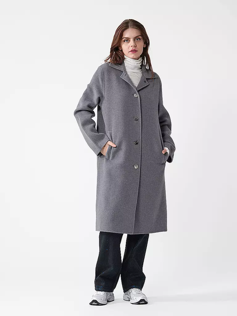 TORY BURCH | Cappotto di lana | Grigio