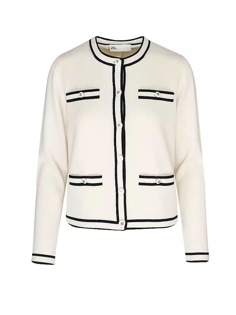 TORY BURCH | Cardigan KENDRA | Crema