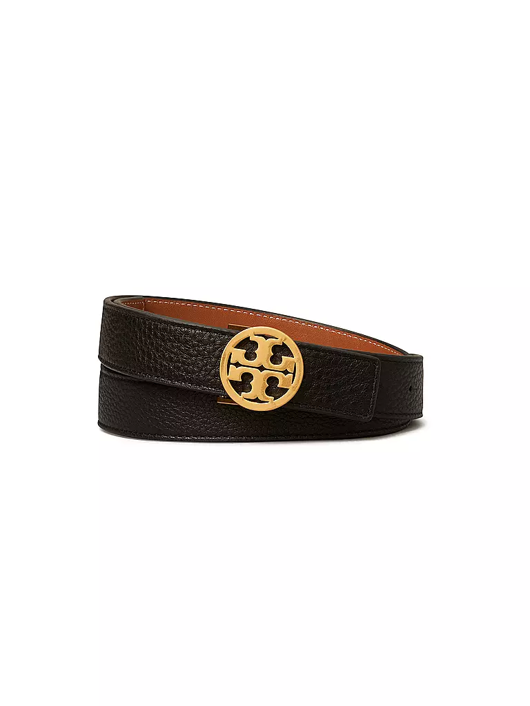 TORY BURCH | Cintura reversibile in pelle MILLER | Nero