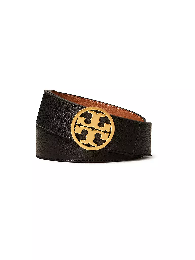 TORY BURCH | Cintura reversibile in pelle MILLER | Nero