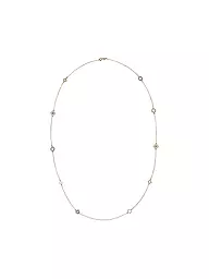 TORY BURCH | Collana KIRA CLOVER LONG NECKLACE | Oro