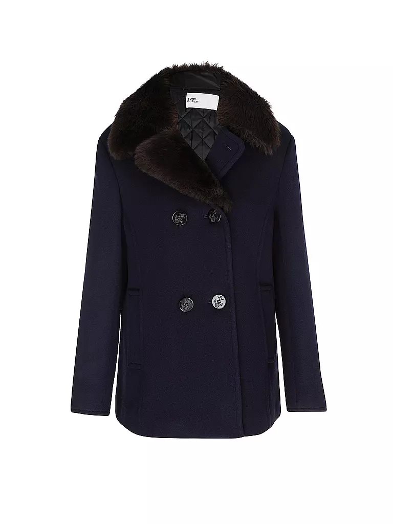 TORY BURCH | Giacca di lana | Blu scuro