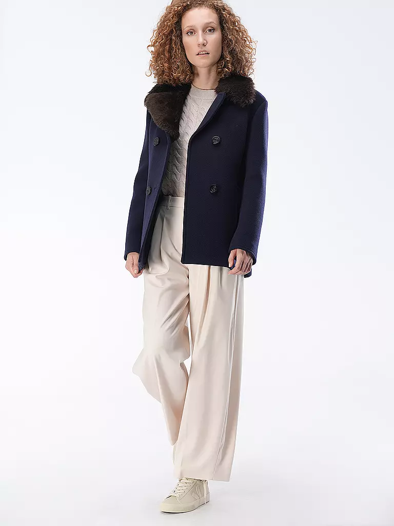 TORY BURCH | Giacca di lana | Blu scuro