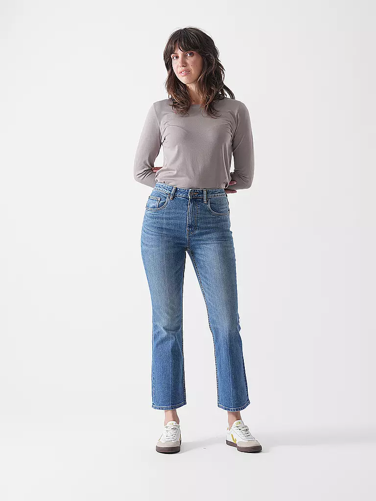 TORY BURCH | Jeans a zampa | Blu