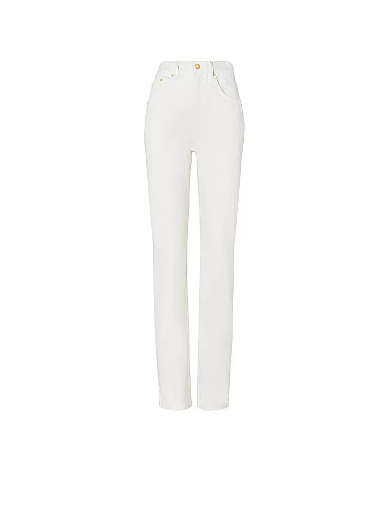 TORY BURCH | Jeans Straight Fit | Bianco