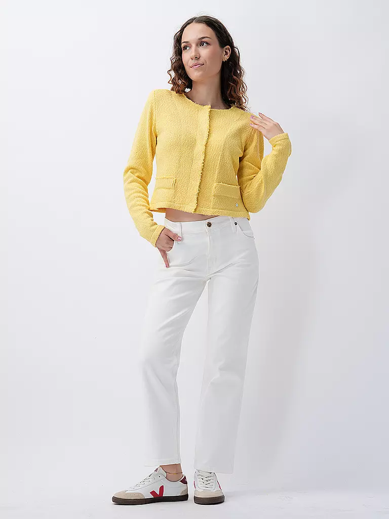 TORY BURCH | Jeans svasati 7/8 | Bianco