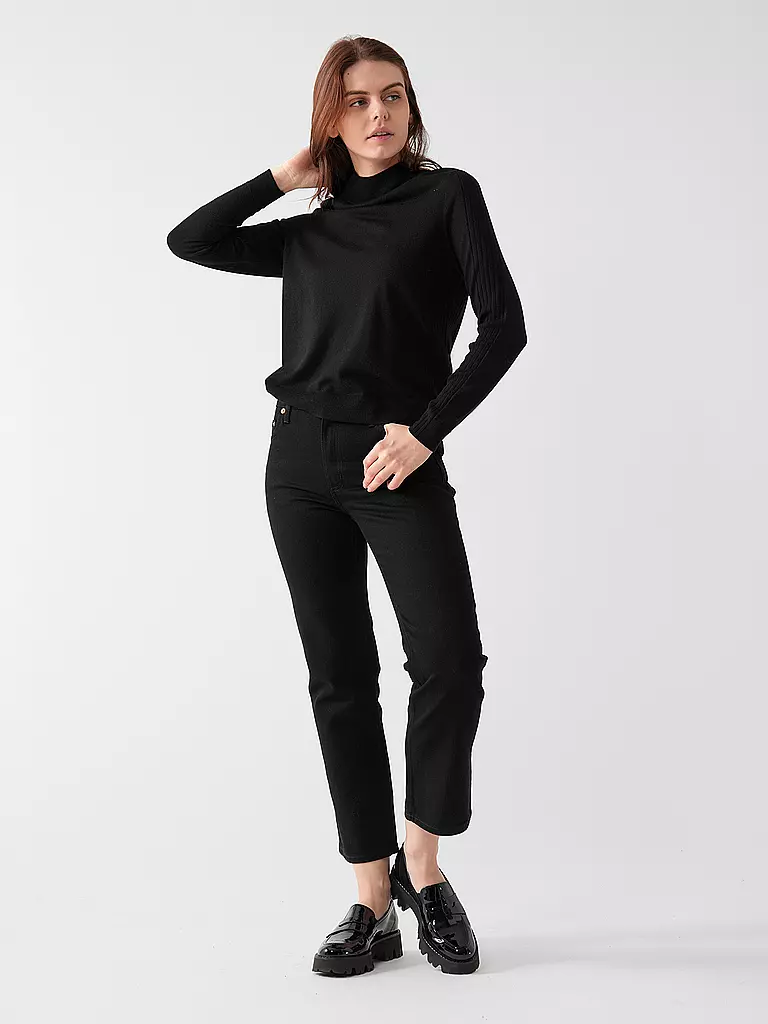 TORY BURCH | Jeans svasati 7/8 | Nero