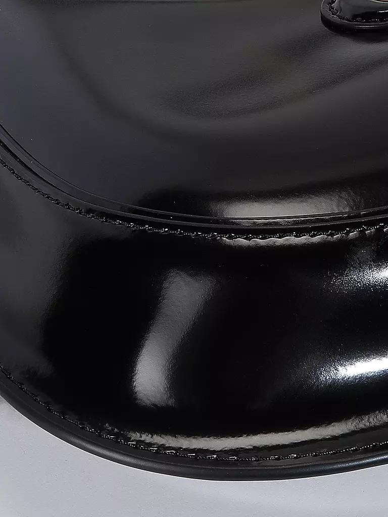 TORY BURCH | Ledertasche - Henkeltasche ROBINSON SPAZZOLATO | Nero