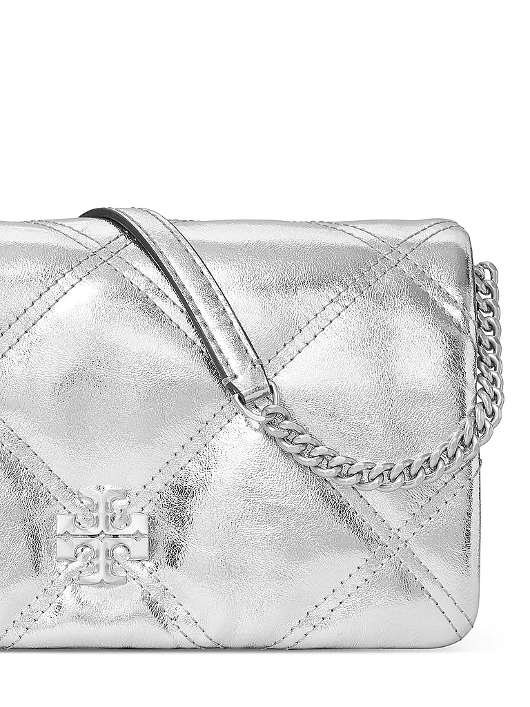 TORY BURCH | Ledertasche - Mini Bag KIRA  | Argento