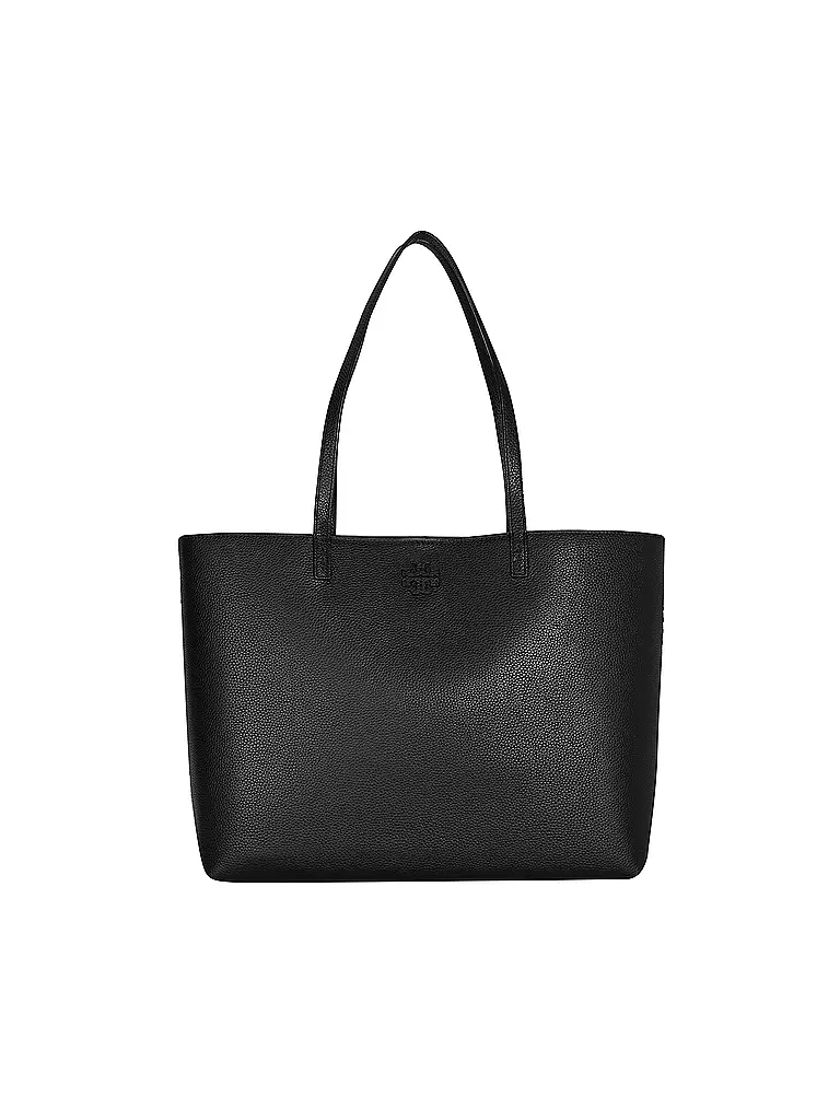 TORY BURCH | Ledertasche - Shopper MCGRAW  | Nero
