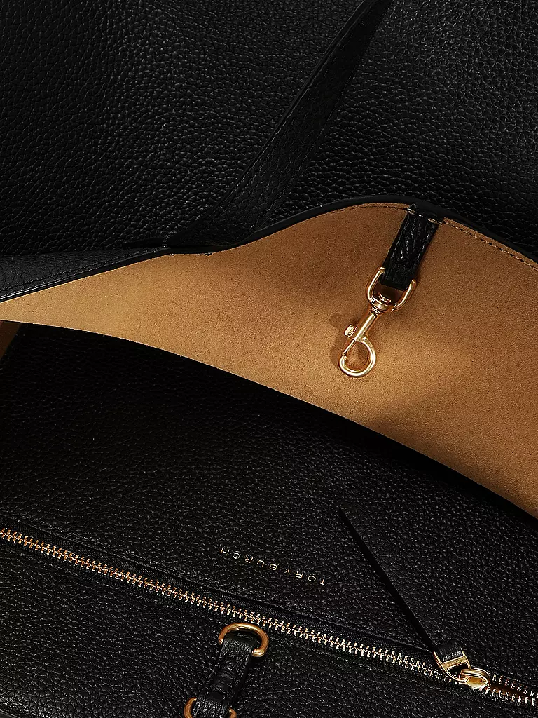 TORY BURCH | Ledertasche - Shopper MCGRAW  | Nero