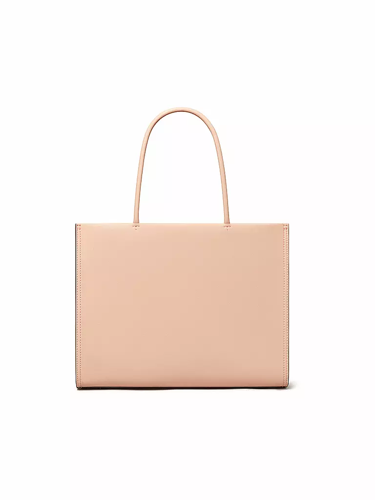 TORY BURCH | Ledertasche - Tote Bag ELLA ECO TOTE Small | Rosa