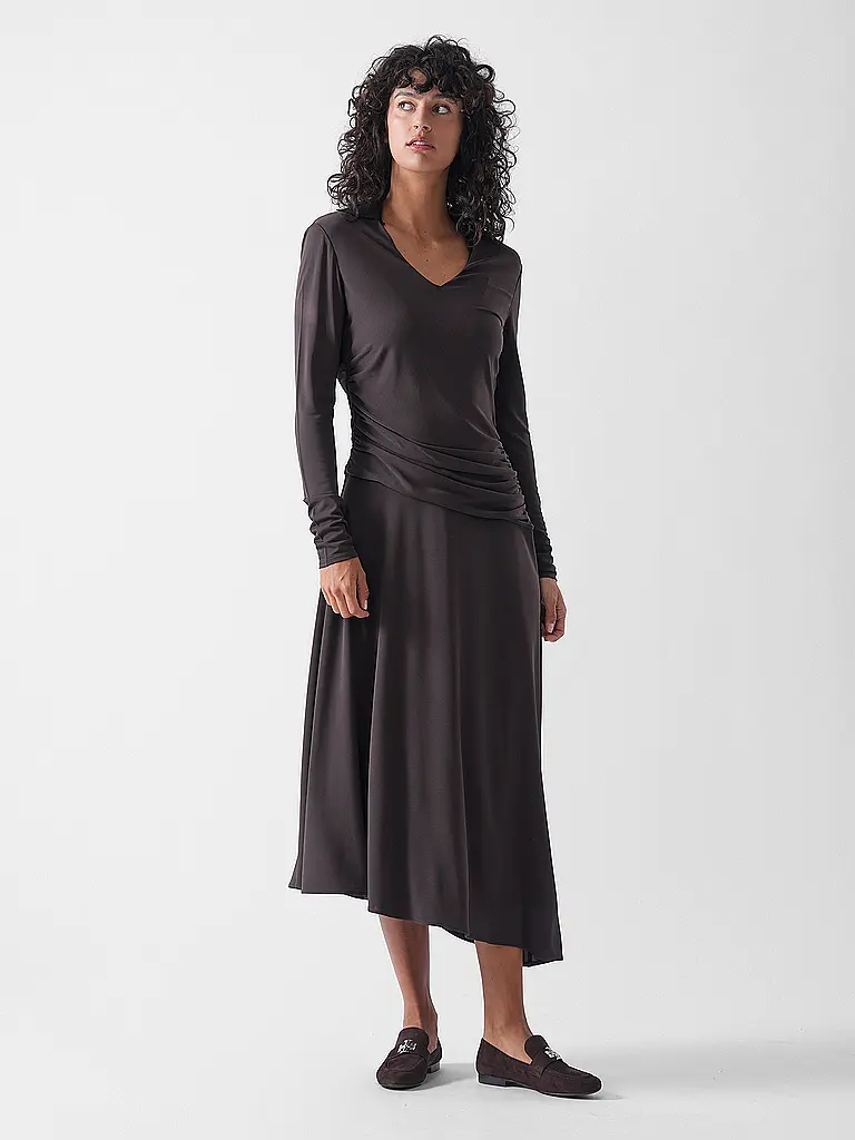 TORY BURCH | Maxi abito | Marrone