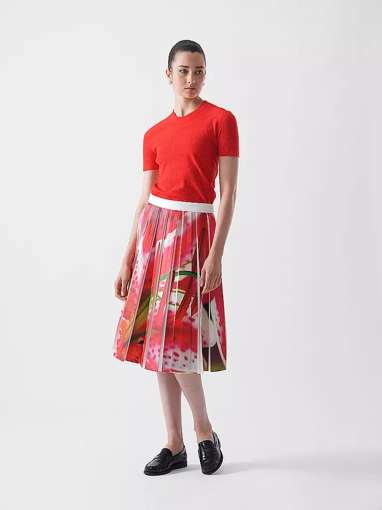 TORY BURCH | Midi gonna | Fucsia