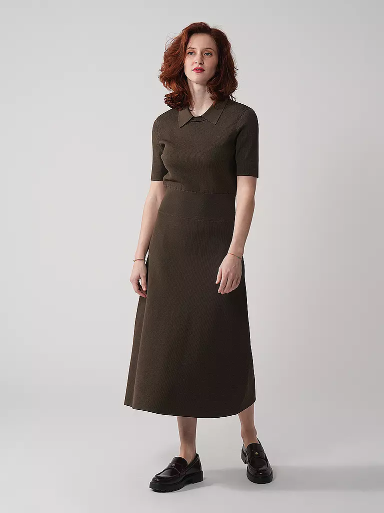 TORY BURCH | Mididress | Verde scuro