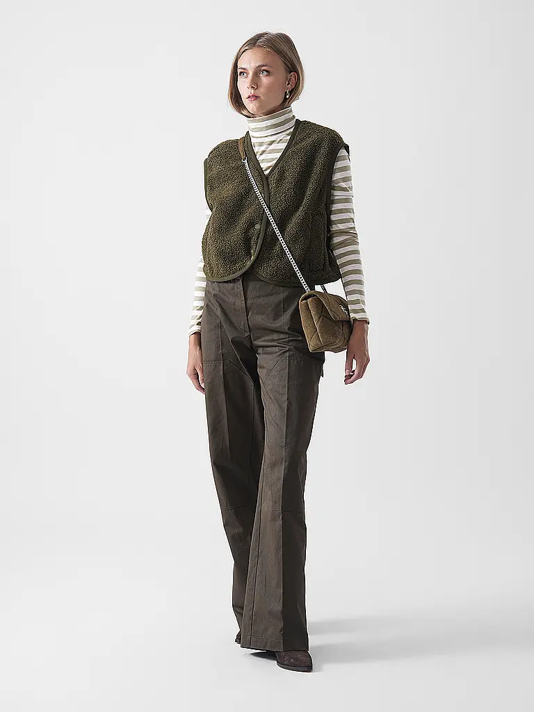 TORY BURCH | Pantaloni cargo | Oliva