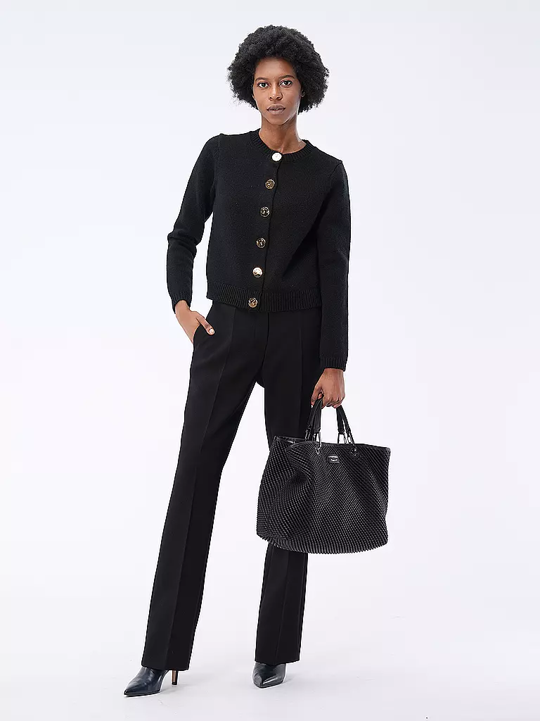 TORY BURCH | Pantaloni Flared Fit | Nero