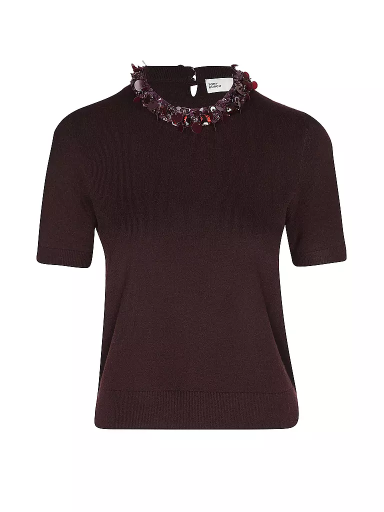 TORY BURCH | Pullover | Rosso scuro