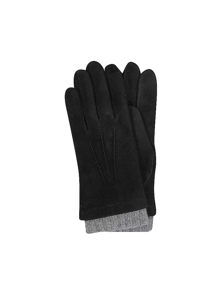 TR-HANDSCHUHE | Guanti in pelle | Nero
