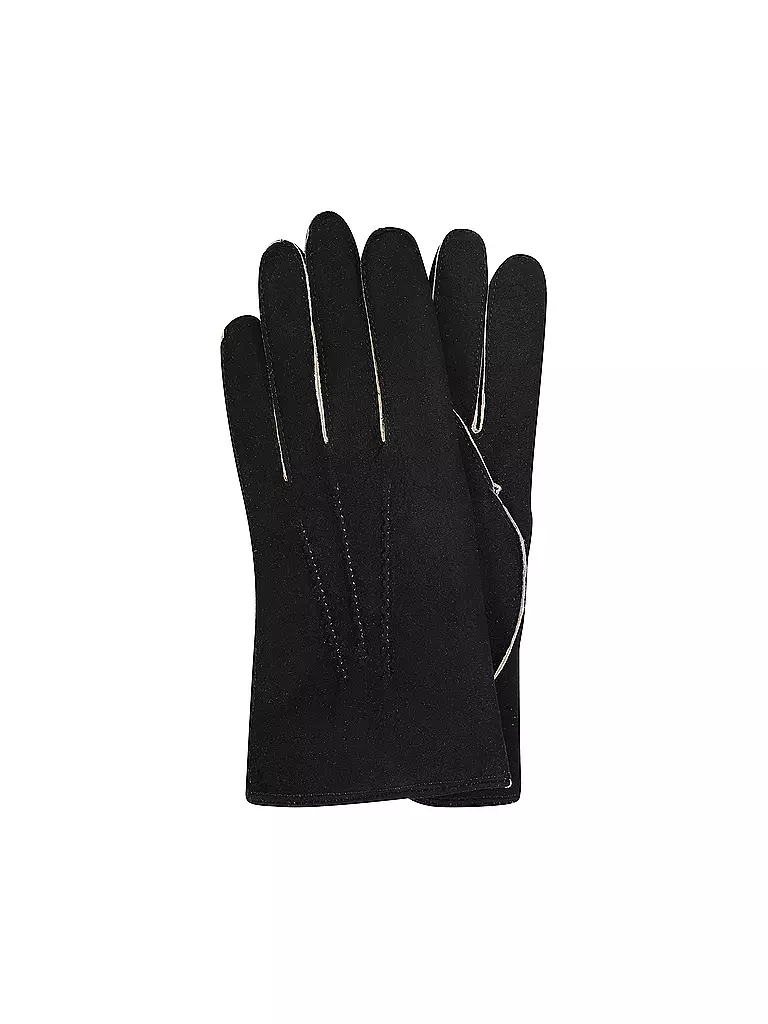 TR-HANDSCHUHE | Guanti in pelle | Nero