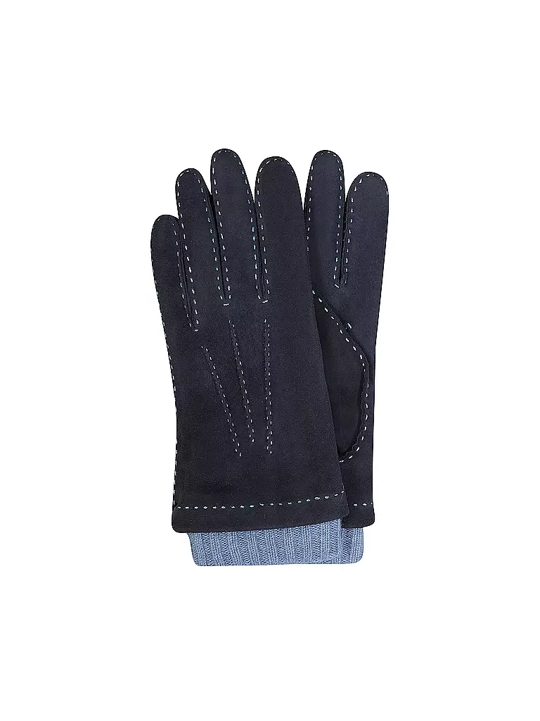 TR-HANDSCHUHE | Guanti in pelle | Blu scuro
